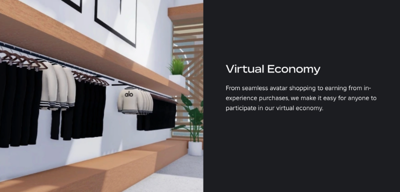 Познакомьтесь с виртуальной экономикой Roblox.